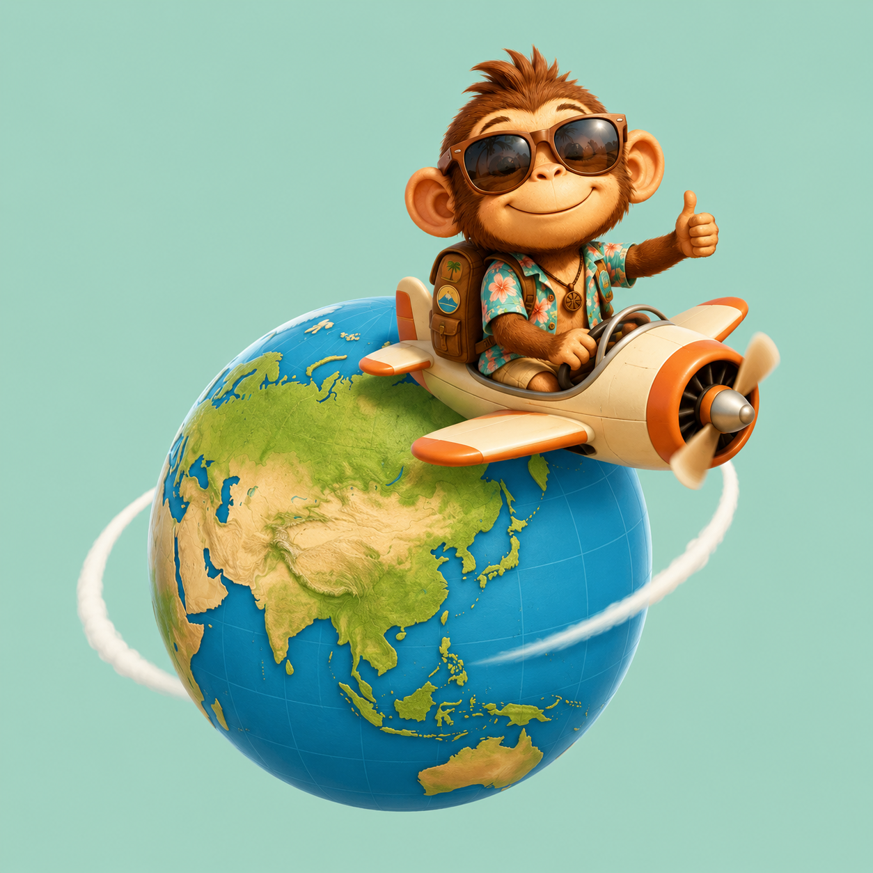 Travelling logo
